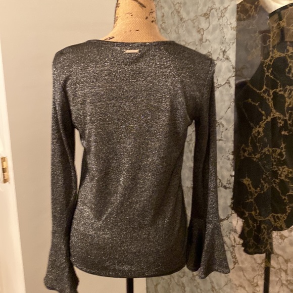 NWOT Michael Kors bell sleeve top. - Picture 2 of 5